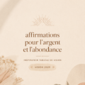 Un tableau de vision inspirant pour 2025 avec des affirmations d'abondance