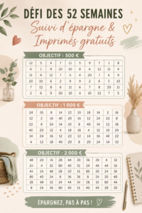 Femme souriante tenant des enveloppes avec des étiquettes d'épargne