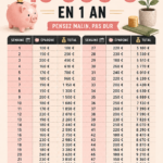 Femme souriante vérifiant son budget avec une calculatrice et un carnet d'épargne.
