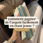 Un groupe de jeunes discutant d'idées pour gagner de l'argent facilement.