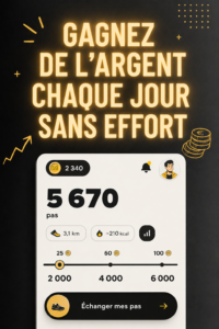 Femme souriante travaillant sur son ordinateur pour gagner de l'argent en ligne
