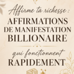 Des mots positifs pour manifester ses rêves