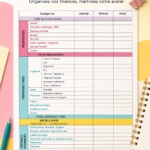 Une femme utilisant Excel pour gérer son budget sur un ordinateur portable.