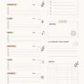 Un écran montrant un planner digital bien organisé avec des tâches planifiées.