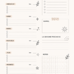Un écran montrant un planner digital bien organisé avec des tâches planifiées.