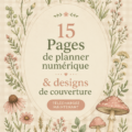 Une collection de pages de planificateur digital élégantes et gratuites