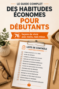 Femme souriante montrant son budget d'économie