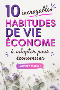 Femme heureuse économisant de l'argent grâce à des habitudes frugales.
