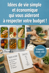 Idées pour un mode de vie frugal avec des astuces pratiques