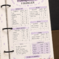 Une femme utilisant un planificateur financier pour gérer son budget et ses économies.
