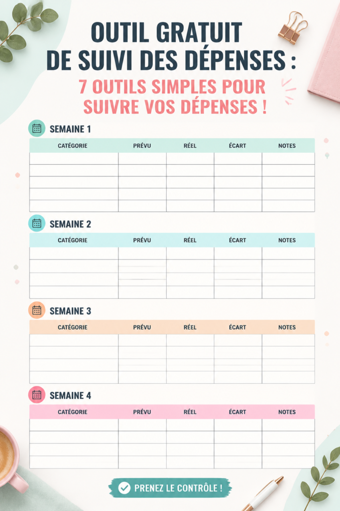 Femme vérifiant ses dépenses avec un outil pratique sur son ordinateur