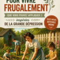 Un plat simple et frugal illustrant le concept de vie économique et responsable.