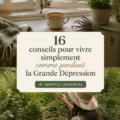Femme appliquant des conseils d'économie à la maison