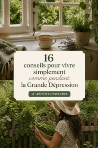 Femme appliquant des conseils d'économie à la maison