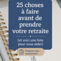 Image représentant une femme préoccupée par sa retraite, avec une checklist en main