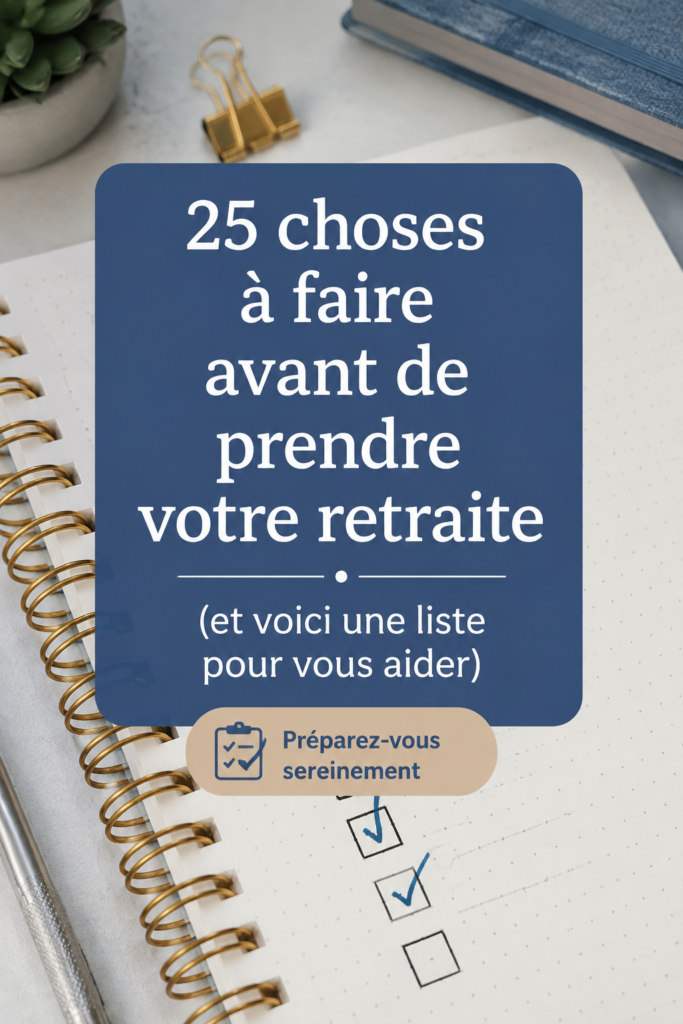 Image représentant une femme préoccupée par sa retraite, avec une checklist en main