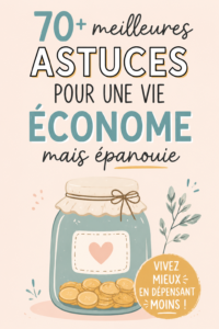 Astuce de vie frugale : un carnet de notes avec des conseils pratiques