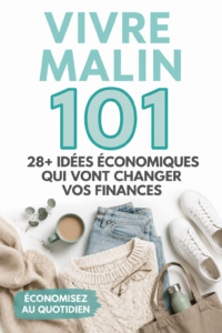 Une femme souriante écrivant son budget en utilisant des astuces de vie frugale.