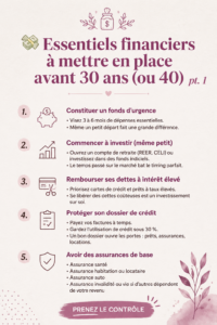 Femme d'une trentaine d'années réfléchissant à ses finances à un bureau