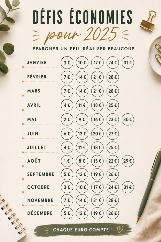 Femme souriante consultant un tableau d'économies budgétaires