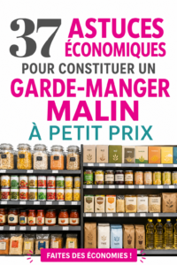 Assortiment d'ingrédients de base pour une cuisine économique
