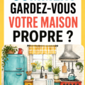 Une maison propre et bien rangée, symbolisant un espace de vie serein.