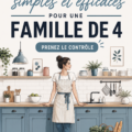 Idées pratiques pour gérer le budget d'une famille de 4.