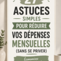 Femme joyeuse examinant un budget avec un stylo et un carnet
