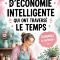 femme souriante utilisant un budget familial pour économiser de l'argent