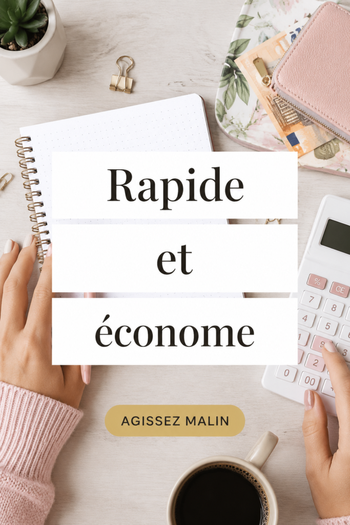 Un petit déjeuner frugal et rapide sur une table en bois, symbolisant une gestion efficace du budget.