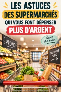 Femmes faisant des courses au supermarché, appliquant des astuces pour déjouer les pièges de consommation.