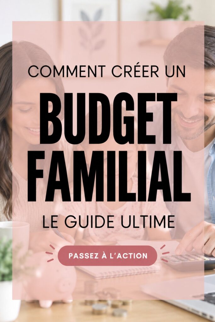 Un tableau de budget familial avec des chiffres et des graphiques