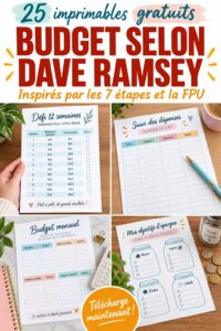 Exemples d'imprimables de budget gratuits pour une gestion financière facile