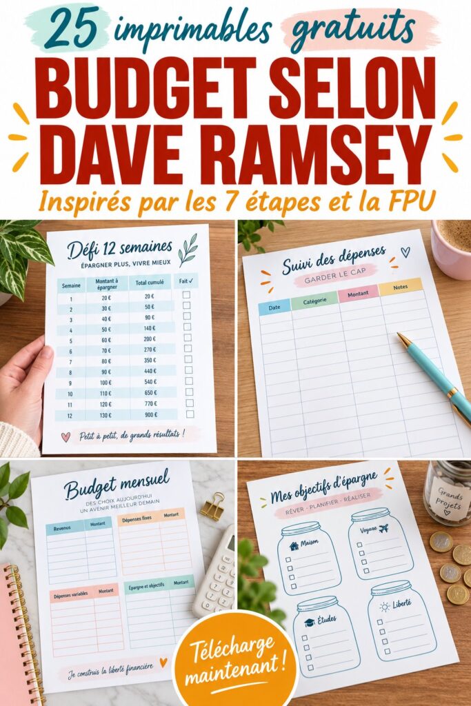 Exemples d'imprimables de budget gratuits pour une gestion financière facile