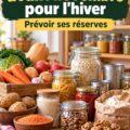 Assortiment d'aliments à acheter avant novembre pour préparer l'hiver