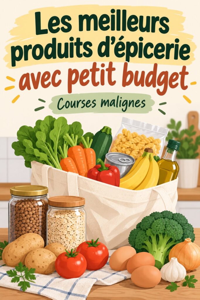 Un plat préparé avec des aliments budget-friendly et savoureux