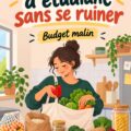 Femme examinant des produits en faisant ses courses pour respecter son budget