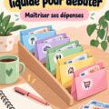 Les enveloppes d'argent liquide en différentes couleurs pour la gestion budgétaire