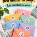 Femme utilisant des enveloppes cash pour gérer son budget