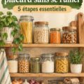 Garde-manger bien rempli avec des produits variés à prix abordable.