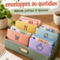Une image de plusieurs enveloppes colorées représentant le système d'enveloppes pour gérer son budget.